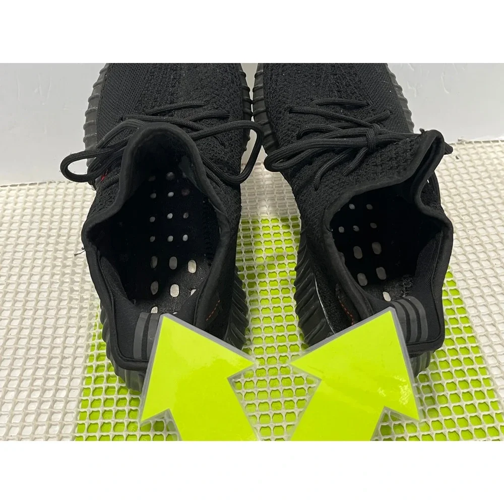 Adidas Yeezy Boost 350 V2 Bred Core Men's size 8 Black Solar Red CP9652